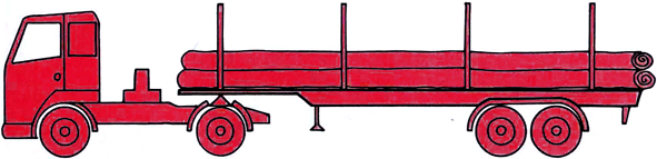 Logo Filippini Trasporti – camion rosso