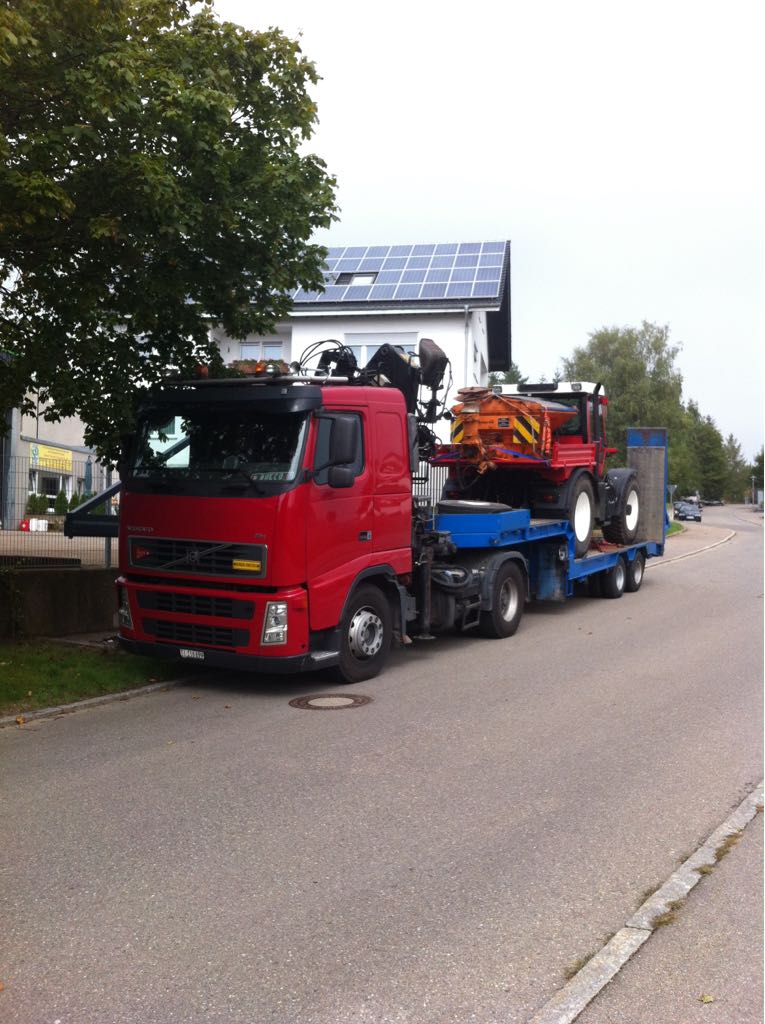 Spezialtransporte und Maschinen